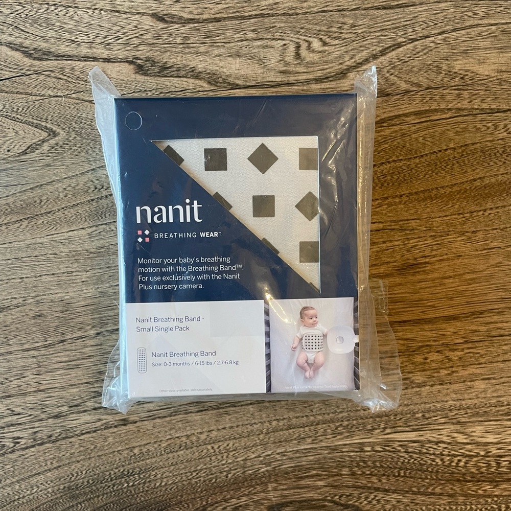 Nanit Breathing Band Size 0-3m - New in Box